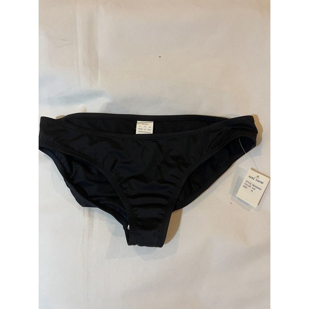 Nike Black Swim BIKINI BRIEF Bottoms Women's Size XL Ness9859 NEW